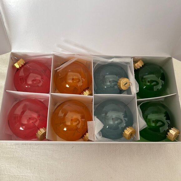 Set of 20 Ikea Vinterfint Small Round Red Glass Christmas Ornaments NEW IN BOX - Picture 12 of 12